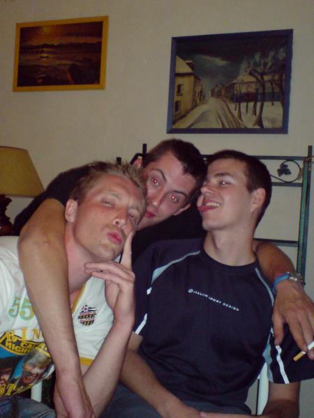 cyrille, julien et pti bag